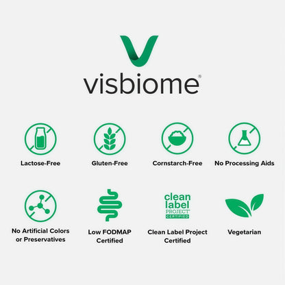 Visbiome® GI Care High Potency Probiotic, 112.5B CFU, 60 Capsules | Original De Simone Formulation®, Multi-Strain,Probiotics, Low FODMAP Certified, Gluten-Free, Made in USA