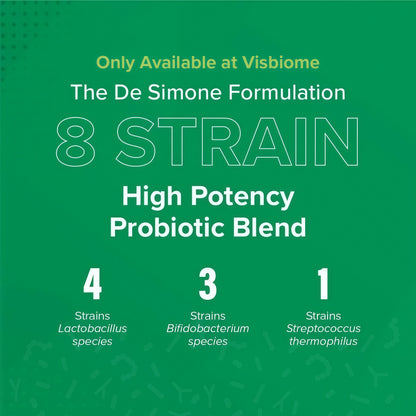 Visbiome® GI Care High Potency Probiotic, 112.5B CFU, 60 Capsules | Original De Simone Formulation®, Multi-Strain,Probiotics, Low FODMAP Certified, Gluten-Free, Made in USA